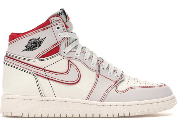 Jordan 1 Retro High Phantom Gym Red (GS) sneakers - authentic Jordan shoes