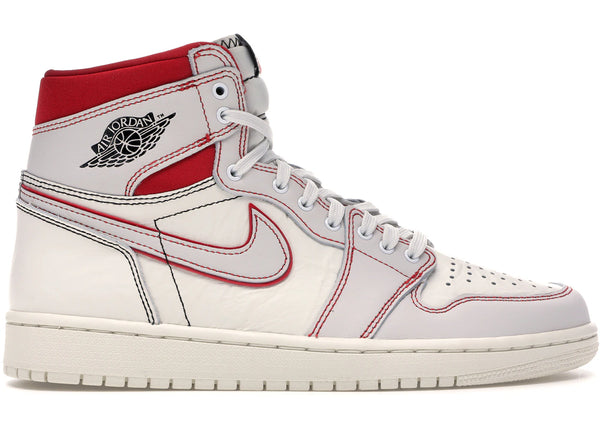 Jordan 1 Retro High Phantom Gym Red sneakers - authentic Jordan shoes