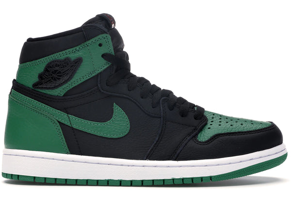 Jordan 1 Retro High Pine Green Black sneakers - authentic Jordan shoes