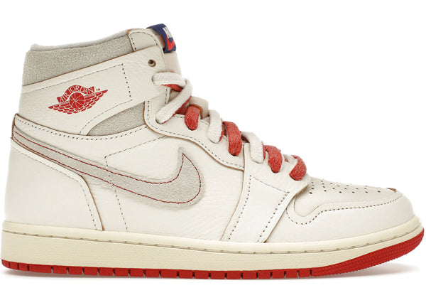 Jordan 1 Retro High Rare Air Sail Cinnabar (Women's) sneakers - authentic Jordan shoes