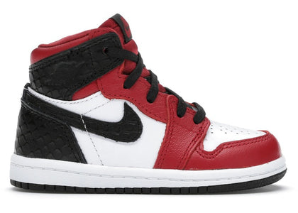 Jordan 1 Retro High Satin Snake Chicago (TD) - authentic Jordan sneakers
