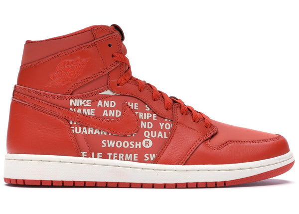 Jordan 1 Retro High Vintage Coral sneakers - authentic Jordan shoes