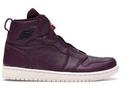 Jordan 1 Retro High Zip Bordeaux (Women's) - authentic Jordan sneakers
