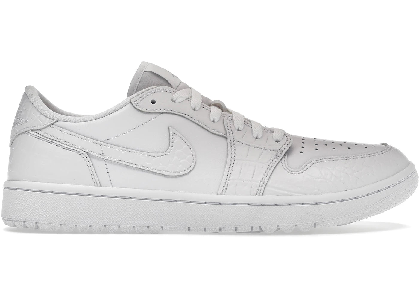 Jordan 1 Retro Low Golf White Croc