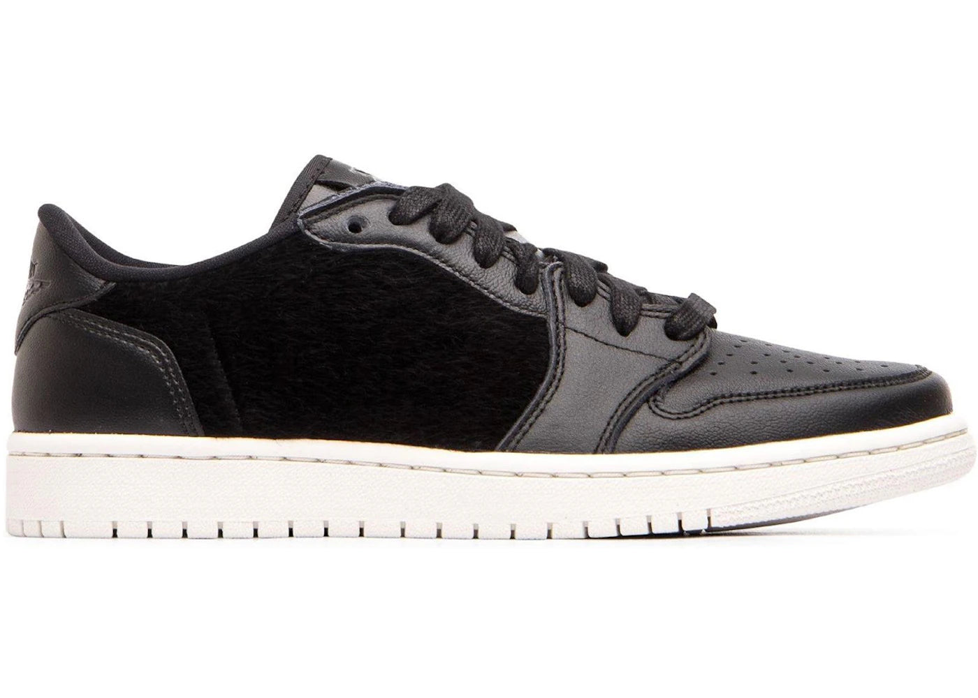 Jordan 1 Retro Low NS Black Pony Hair (Women's) - vue secondaire A