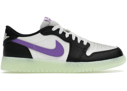 Jordan 1 Retro Low OG Black Raspberry (GS) - authentic Jordan sneakers