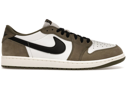 Jordan 1 Retro Low OG Medium Olive - authentic Jordan sneakers