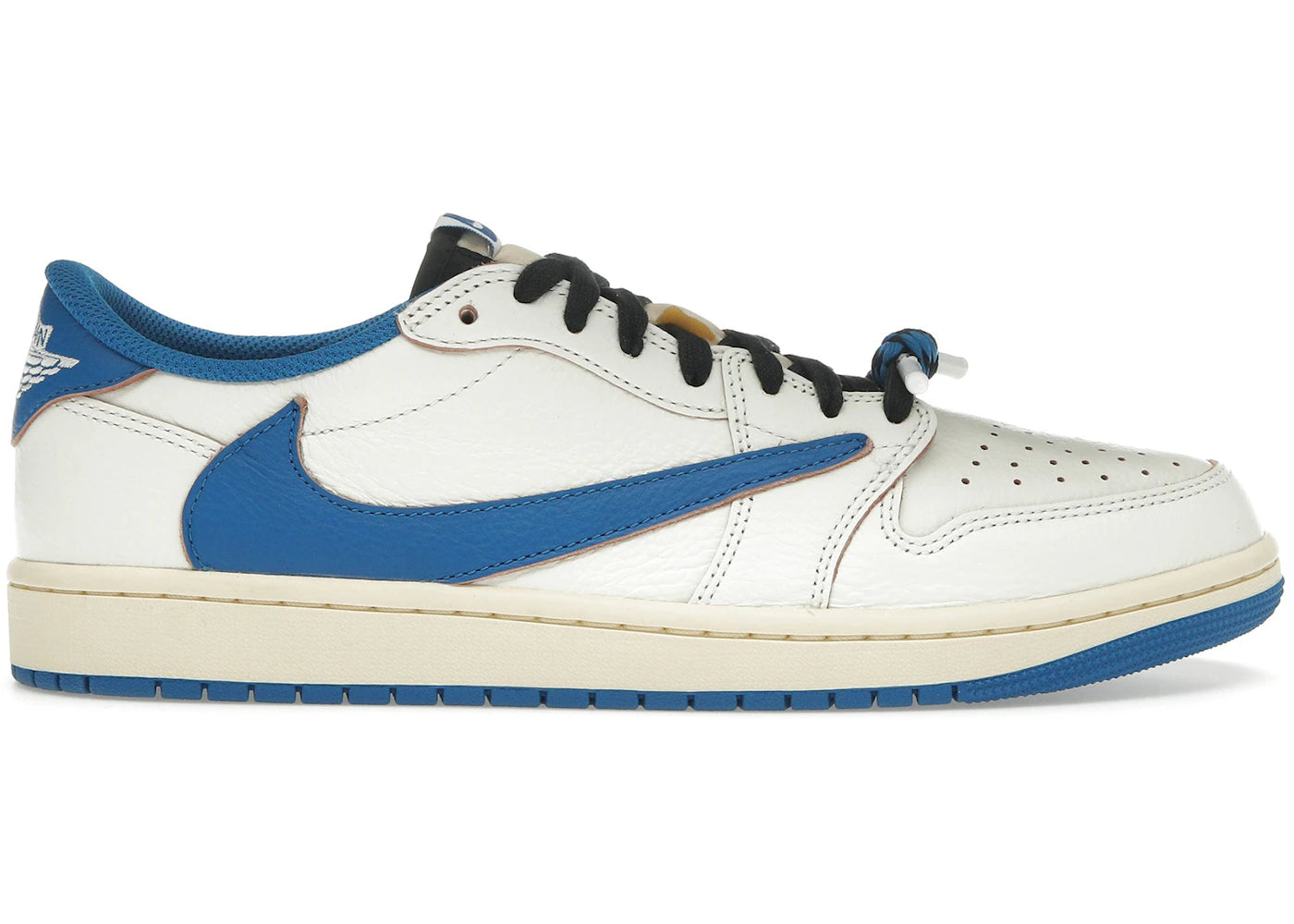 Jordan 1 Retro Low OG SP Fragment x Travis Scott Sail Military Blue