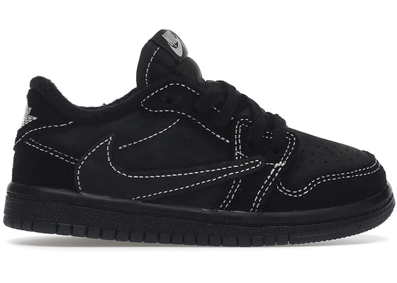 Jordan 1 Retro Low OG SP Travis Scott Black Phantom (TD) sneakers - authentic Jordan shoes
