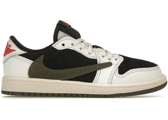 Jordan 1 Retro Low OG SP Travis Scott Olive (PS) sneakers - authentic Jordan shoes
