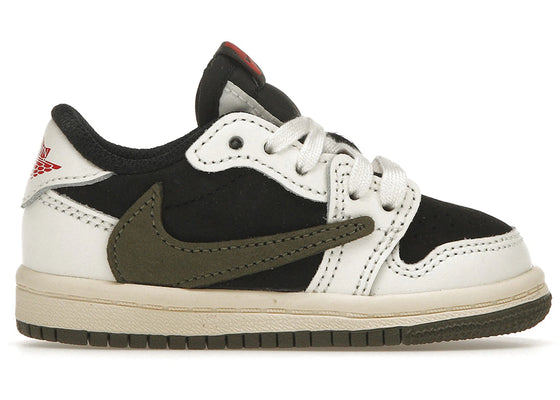 Jordan 1 Retro Low OG SP Travis Scott Olive (TD) sneakers - authentic Jordan shoes