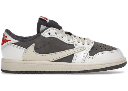 Jordan 1 Retro Low OG SP Travis Scott Reverse Mocha (PS) - authentic Jordan sneakers