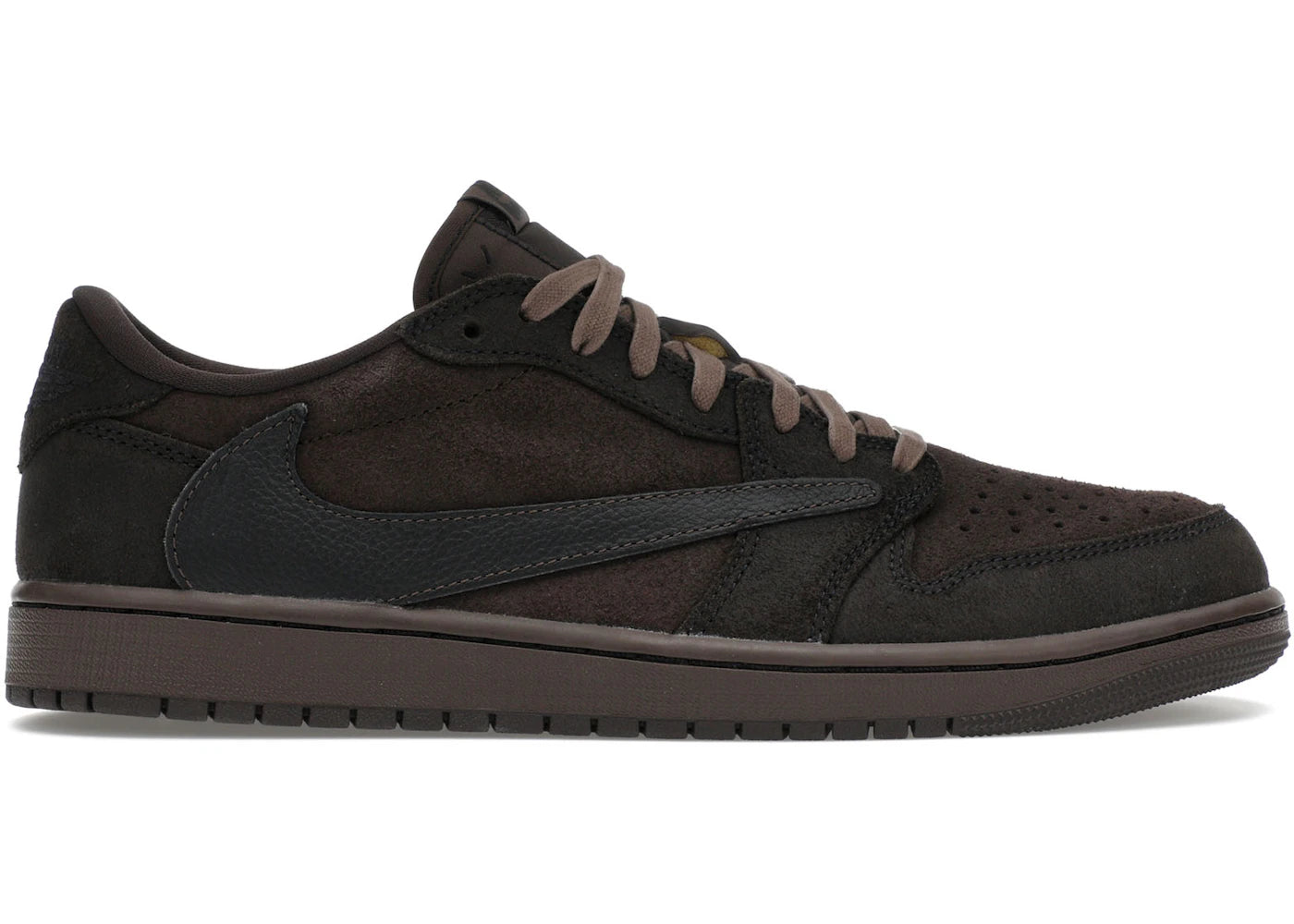 Jordan 1 Retro Low OG SP Travis Scott Velvet Brown - vue 360