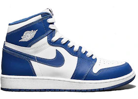 Jordan 1 Retro Storm Blue (GS) - vue 360