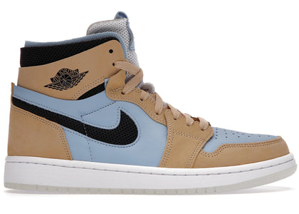 Jordan 1 High Zoom Air CMFT Psychic Blue (Women's) - authentic Jordan sneakers