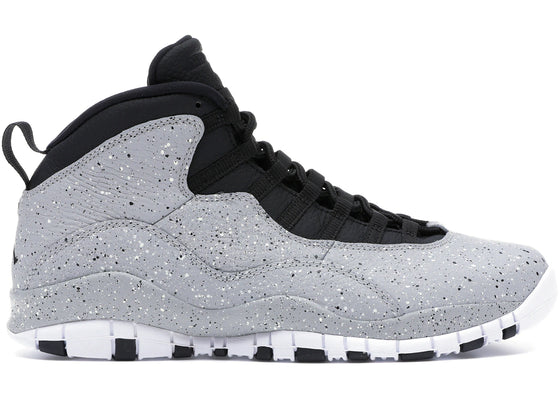Jordan 10 Retro Light Smoke Grey sneakers - authentic Jordan shoes