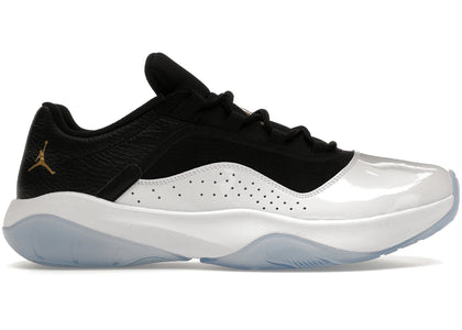 Jordan 11 CMFT Low Black White Gold - authentic Jordan sneakers