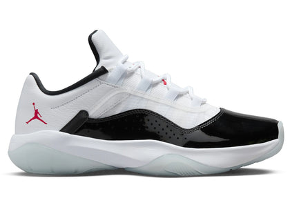 Jordan 11 CMFT Low White Black Blue Tint University Red (Women's) - authentic Jordan sneakers