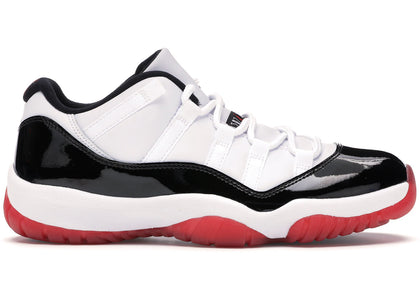 Jordan 11 Retro Low Concord Bred - authentic Jordan sneakers