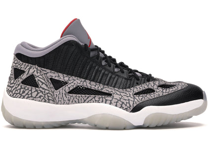 Jordan 11 Retro Low IE Black Cement - authentic Jordan sneakers