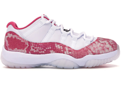 Jordan 11 Retro Low Pink Snakeskin (2019) (Women's) - authentic Jordan sneakers