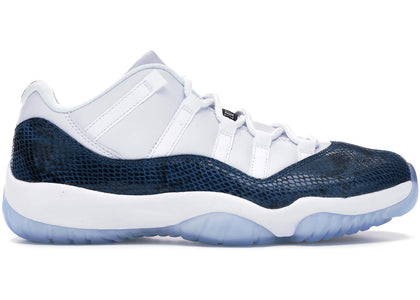 Jordan 11 Retro Low Snake Navy (2019) - authentic Jordan sneakers