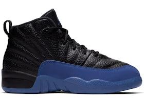 Jordan 12 Retro Black Game Royal (PS) - vue 360