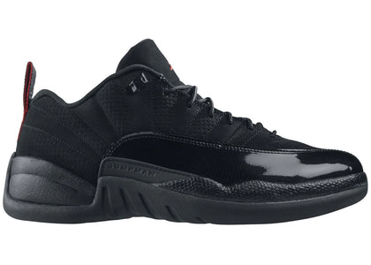 Jordan 12 Retro Low Black Patent - authentic Jordan sneakers