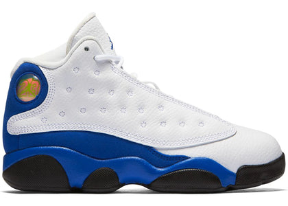 Jordan 13 Retro White Hyper Royal Black (PS) - sneakers view 2