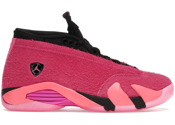 Jordan 14 Retro Low Shocking Pink (Women's) sneakers - authentic Jordan shoes