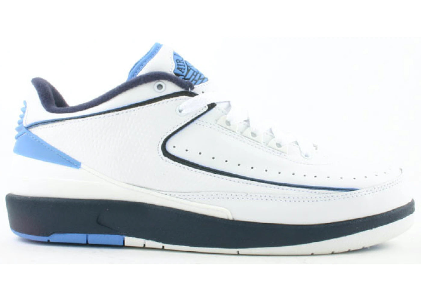 Jordan 2 Retro Low University Blue (2004) - vue secondaire A