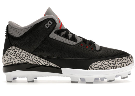 Jordan 3 Mid Retro MCS Black Cement sneakers - authentic Jordan shoes