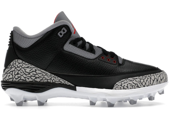 Jordan 3 Mid Retro TD Black Cement sneakers - authentic Jordan shoes