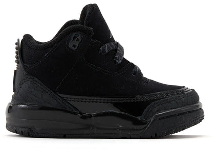 Jordan 3 Retro Black Cat (2025) (TD) - authentic Jordan sneakers