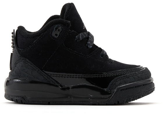 Jordan 3 Retro Black Cat (2025) (TD) sneakers - authentic Jordan shoes