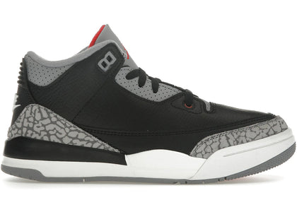 Jordan 3 Retro Black Cement (2024) (PS) - authentic Jordan sneakers