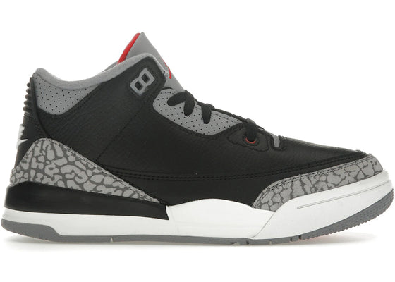 Jordan 3 Retro Black Cement (2024) (PS) sneakers - authentic Jordan shoes
