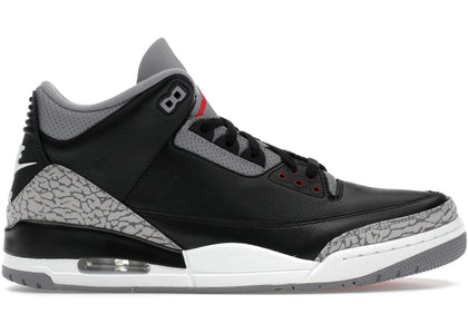 Jordan 3 Retro OG Black Cement (2024) sneakers - authentic streetwear shoes