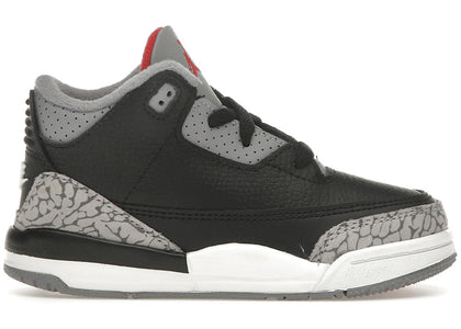 Jordan 3 Retro Black Cement (2024) (TD) - authentic Jordan sneakers