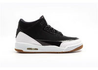 Jordan 3 Retro Black White Gum (GS)