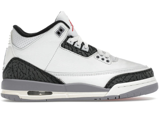 Jordan 3 Retro Cement Grey (GS) sneakers - authentic Jordan shoes