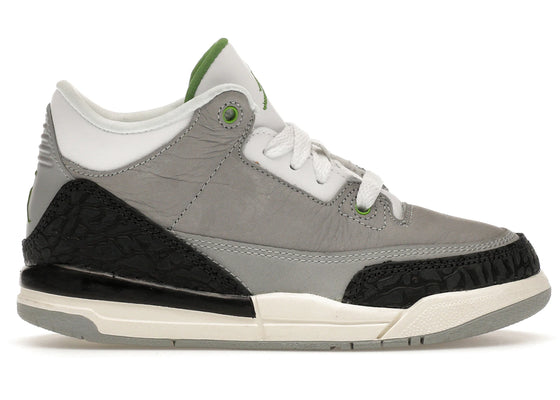 Jordan 3 Retro Chlorophyll (PS) sneakers - authentic Jordan shoes
