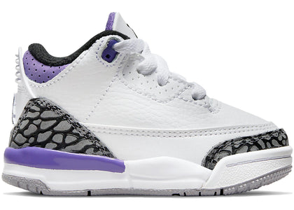 Jordan 3 Retro Dark Iris (TD) - authentic Jordan sneakers