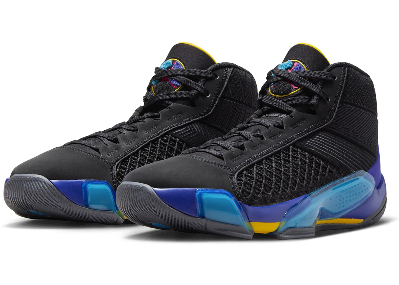 Jordan 38 PF Aqua (Black Sole) - vue secondaire B