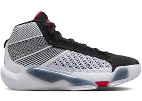 Jordan 38 White Black Siren Red (GS) - authentic Jordan sneakers