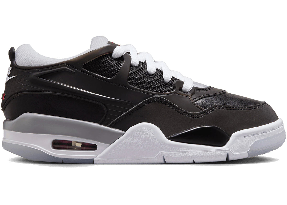 Jordan 4 RM Black Metallic (GS) - vue 360