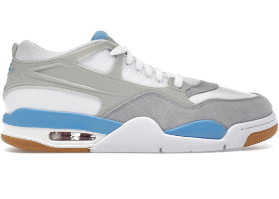 Jordan 4 RM White Legend Blue sneakers - authentic Jordan shoes