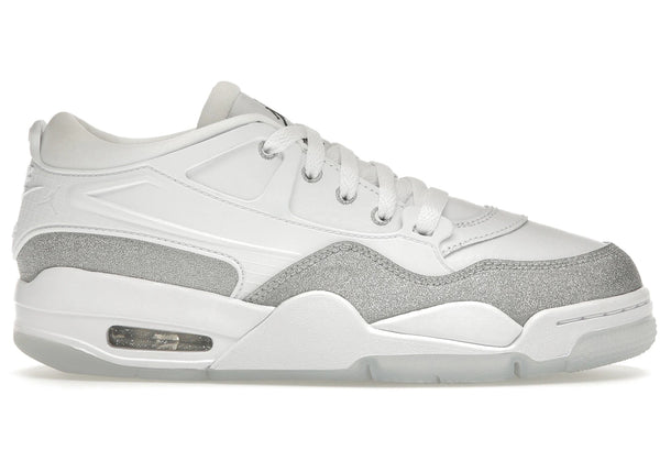 Jordan 4 RM White Metallic Silver (Women's) sneakers - authentic Jordan shoes