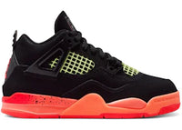 Jordan 4 Retro Black Infrared Barely Volt (PS)