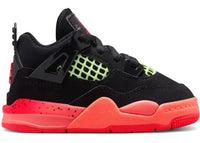 Jordan 4 Retro Black Infrared Barely Volt (TD)